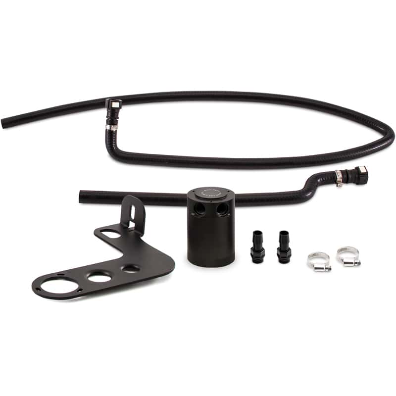 Mishimoto — Mishimoto 10-15 Chevrolet Camaro SS (Automatic) Baffled Oil Catch Can Kit - Black
Oil Catch Can Kit - view 1