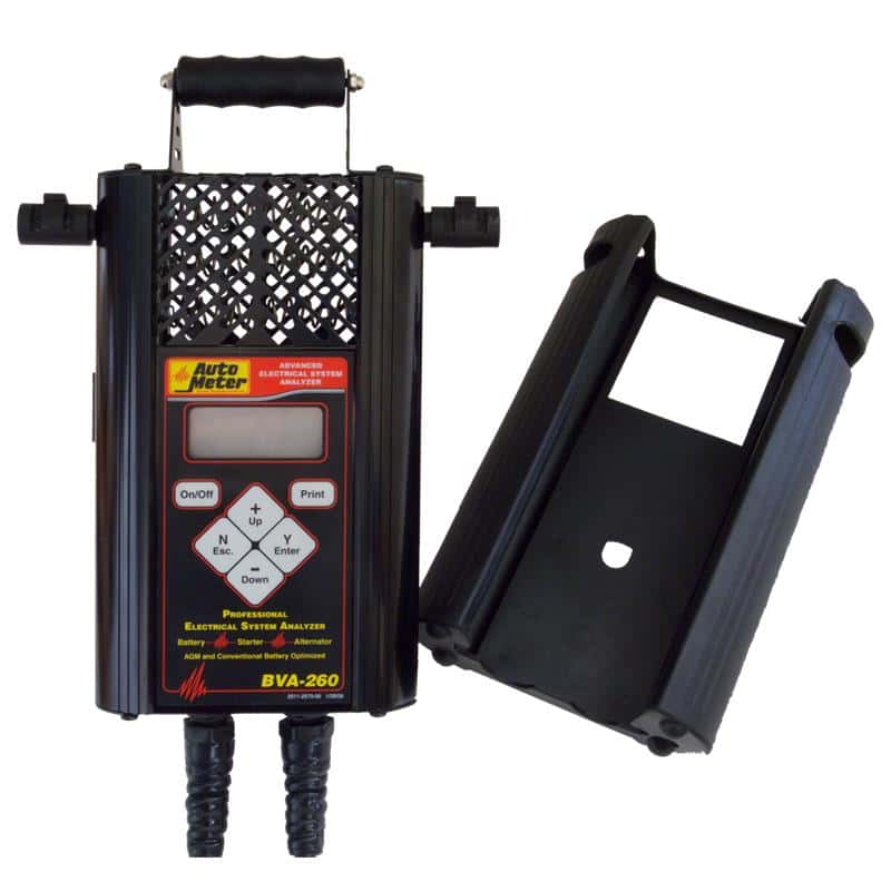 AutoMeter — Autometer Handheld Electrical System Analyzer w/120 Amp Load for 6V/12V Applications
HD TESTER 120A LOAD - view 4