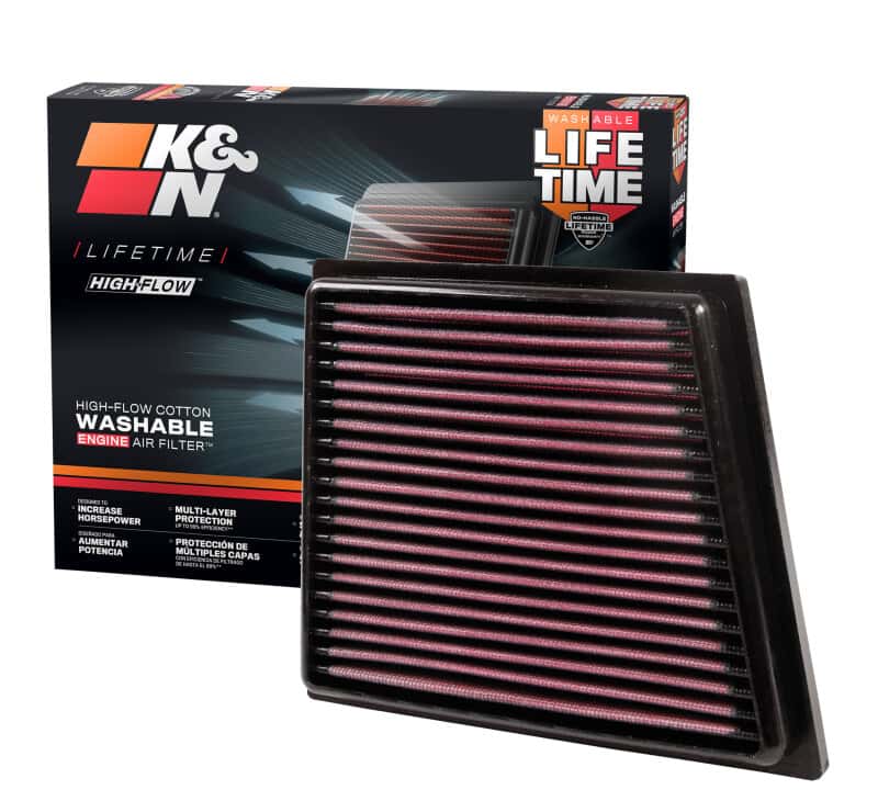 K&N Engineering — K&N 08 Ford Fiesta 1.25L-L4 Drop In Air Filter
Replacement Air Filt
Air Filter - view 5