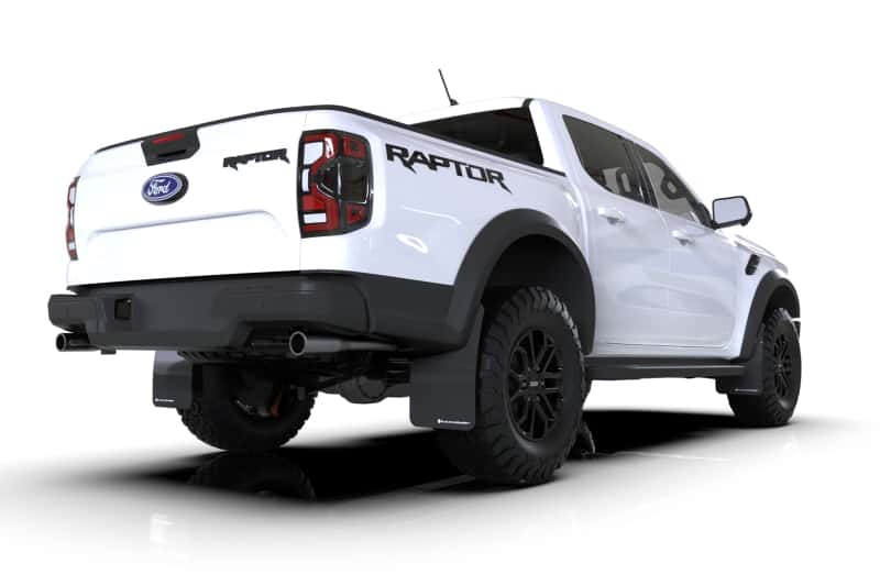 Rally Armor — Rally Armor 23-25 Ford Ranger Raptor Black UR Mud Flap White Logo
Mud Flap - view 2