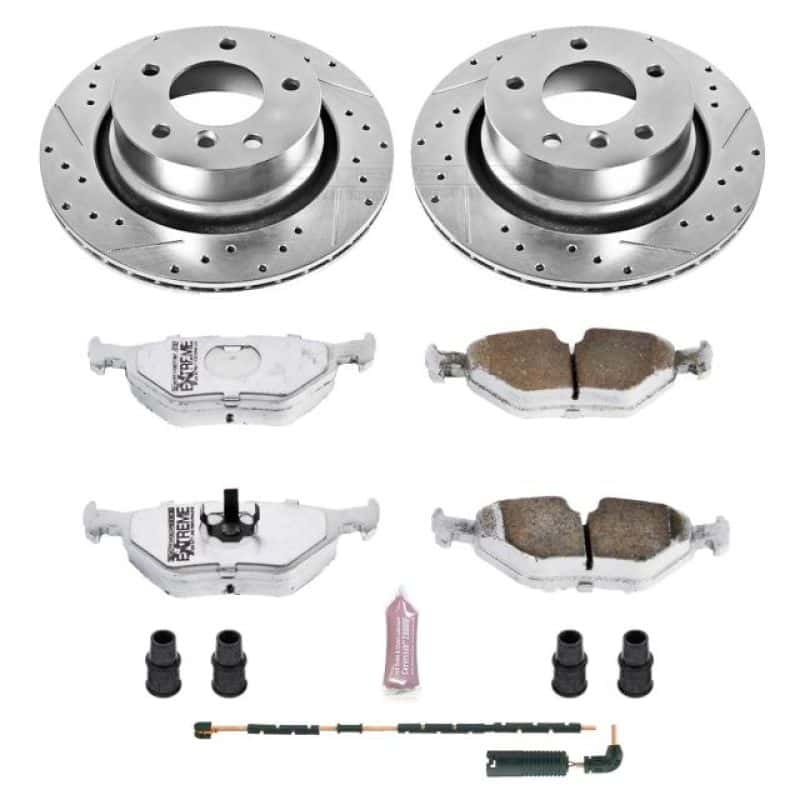 PowerStop — Power Stop 03-08 BMW Z4 Rear Z26 Street Warrior Brake Kit - view 1