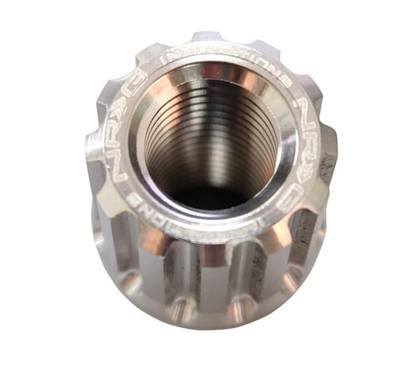 NRG — NRG 200 Series M12 X 1.5 Titanium Lug Nut Set - 21 Pc w/Lock Key Socket - Silver - view 7