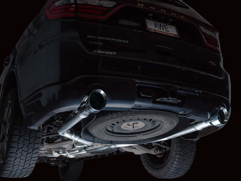 AWE Tuning — AWE Tuning 11-24 Dodge Durango 5.7L Track Edition Exhaust w/ Chrome Silver Tips
Track Catback - view 12