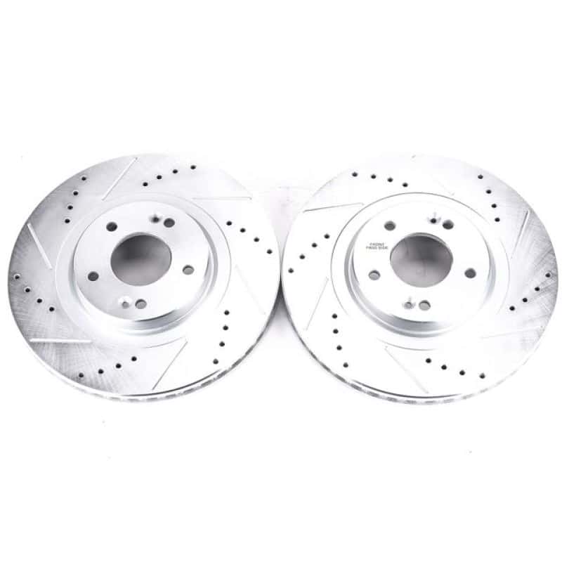 PowerStop — Power Stop 13-18 Hyundai Santa Fe Sport Front Evolution Drilled & Slotted Rotors - Pair
PowerStop XPR - view 1