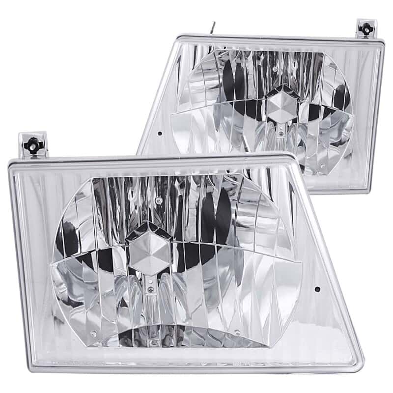 ANZO — ANZO 1992-2006 Ford Econoline Crystal Headlights Chrome
Head Light Set
HdLtSet - view 2