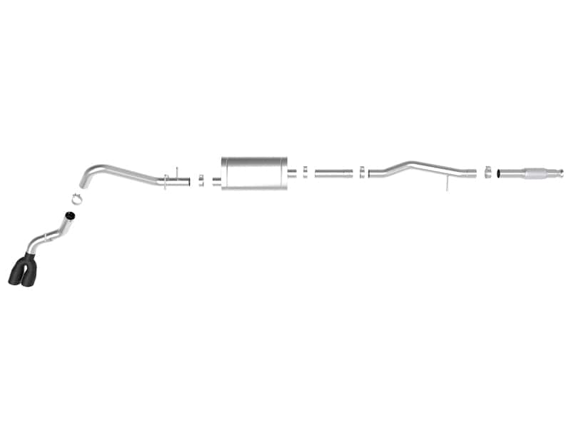 aFe — aFe Vulcan Series 3in 304SS Exhaust Cat-Back w/Blk Tip 2019 GM Silverado/Sierra 1500 V6-4.3L/V8-5.3L
Cat-Back Exhaust - view 9