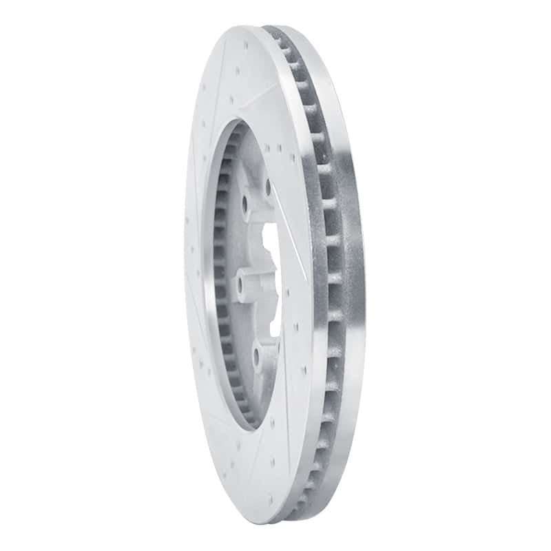 R1 Concepts — R1 09-12 Chevrolet Colorado Front Right Drilled & Slotted Silver Brake Rotor
R1 Brake Rotor Drill - view 4