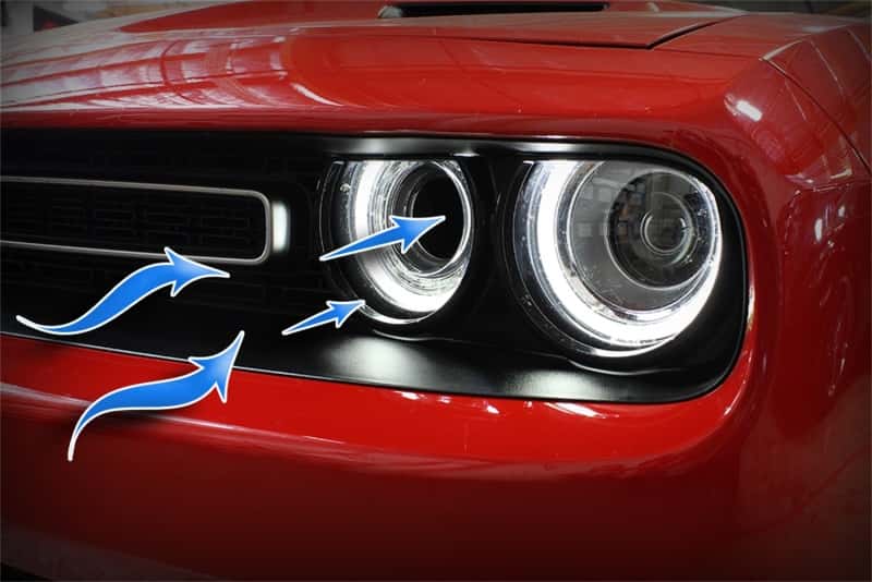 aFe — aFe Dynamic Air Scoop 2015 Dodge Challenger V6-3.6 / V8-5.7/6.4L HEMI - BLK
Dynamic Air Scoop - view 2