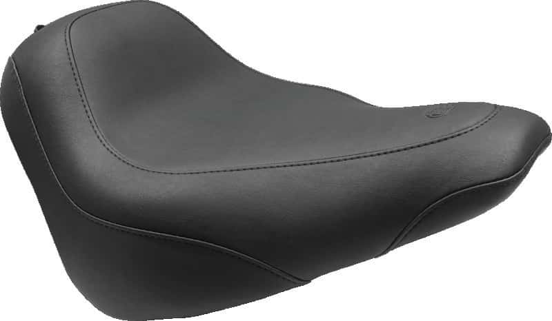 Mustang Motorcycle — Mustang 18-21 Harley Heritage Classic, Deluxe Wide Tripper Passenger Seat - Brown - view 2