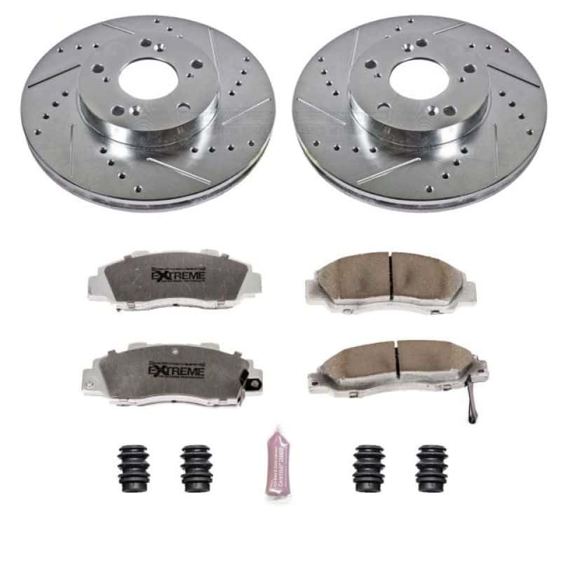 PowerStop — Power Stop 98-02 Honda Accord Front Z26 Street Warrior Brake Kit - view 1