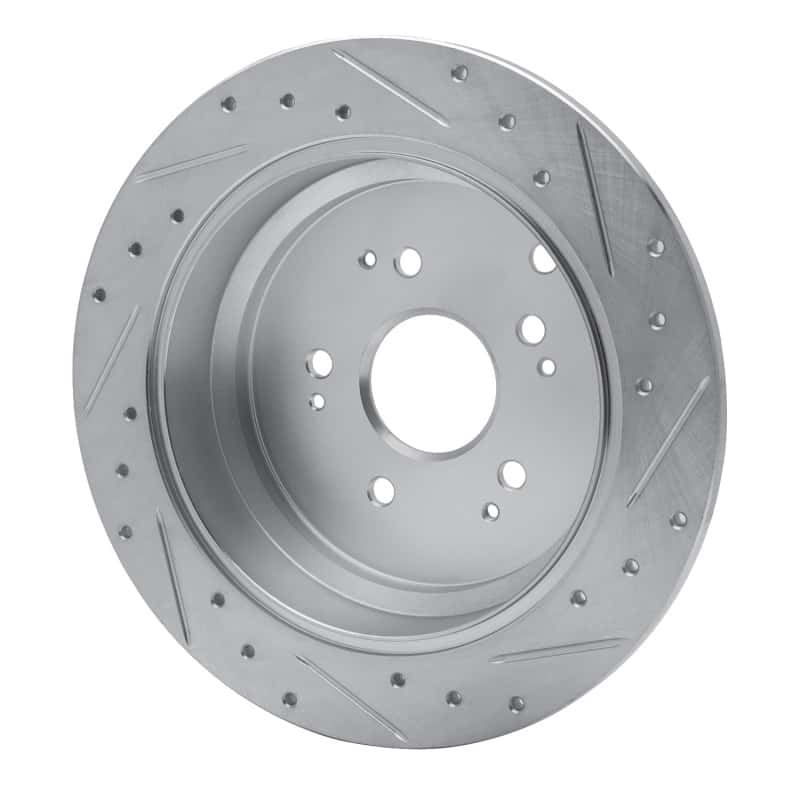 R1 Concepts — R1 02-04 Honda Odyssey Rear Left Drilled & Slotted Silver Brake Rotor
R1 Brake Rotor Drill - view 4
