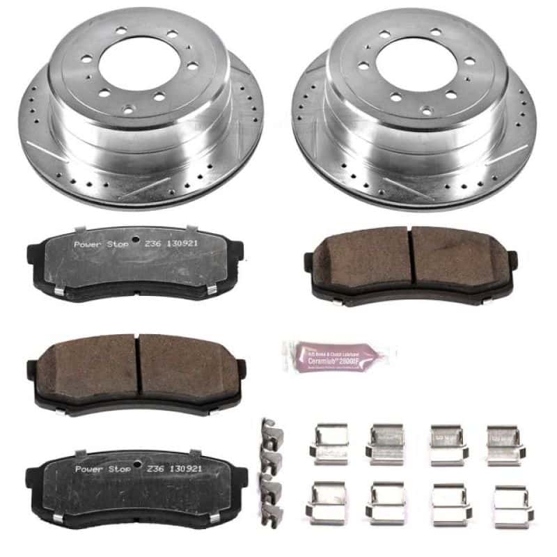PowerStop — Power Stop 96-97 Lexus LX450 Rear Z36 Truck & Tow Brake Kit - view 1