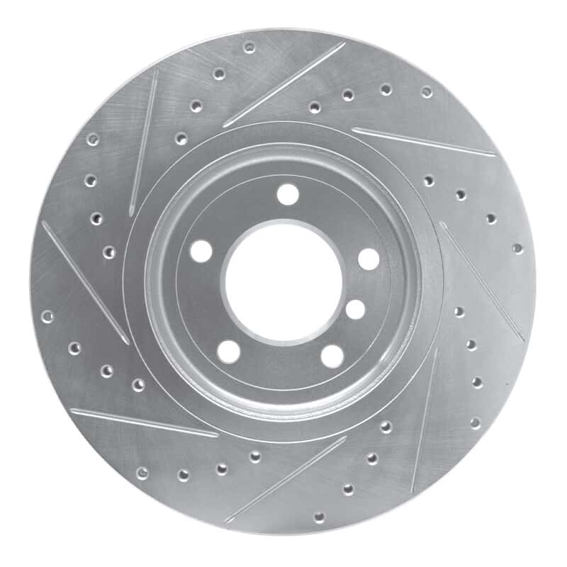 R1 Concepts — R1 01-08 BMW 330CI Front Right Drilled & Slotted Silver Brake Rotor
R1 Brake Rotor Drill - view 5
