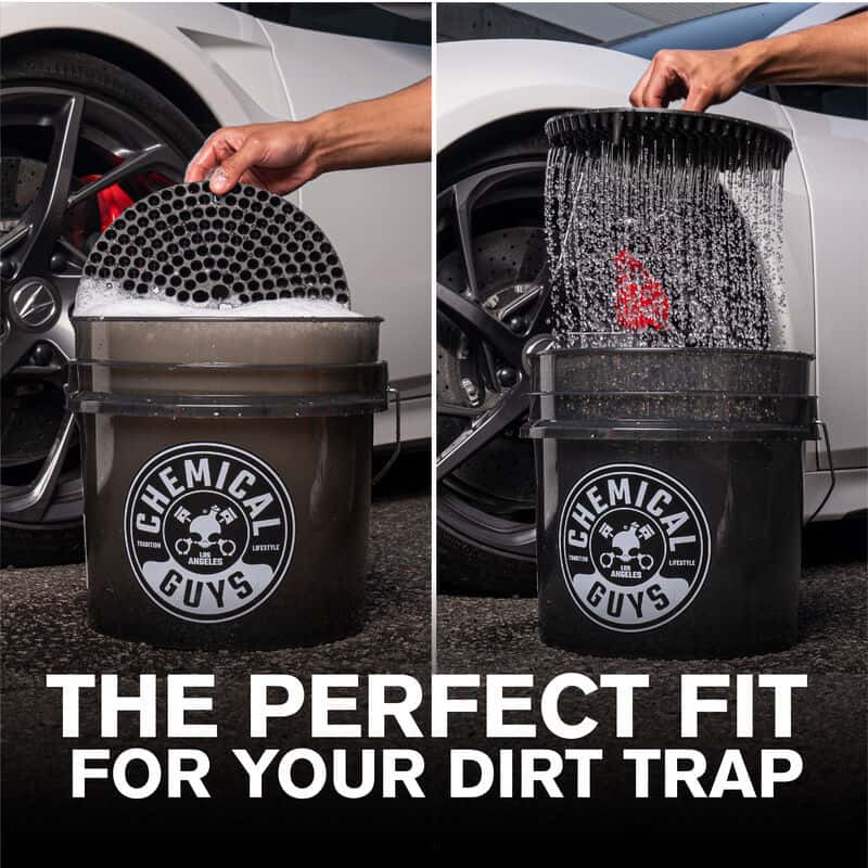Chemical Guys — Chemical Guys Heavy Duty Detailing Bucket Smoked Black (4.5 Gal) - view 6