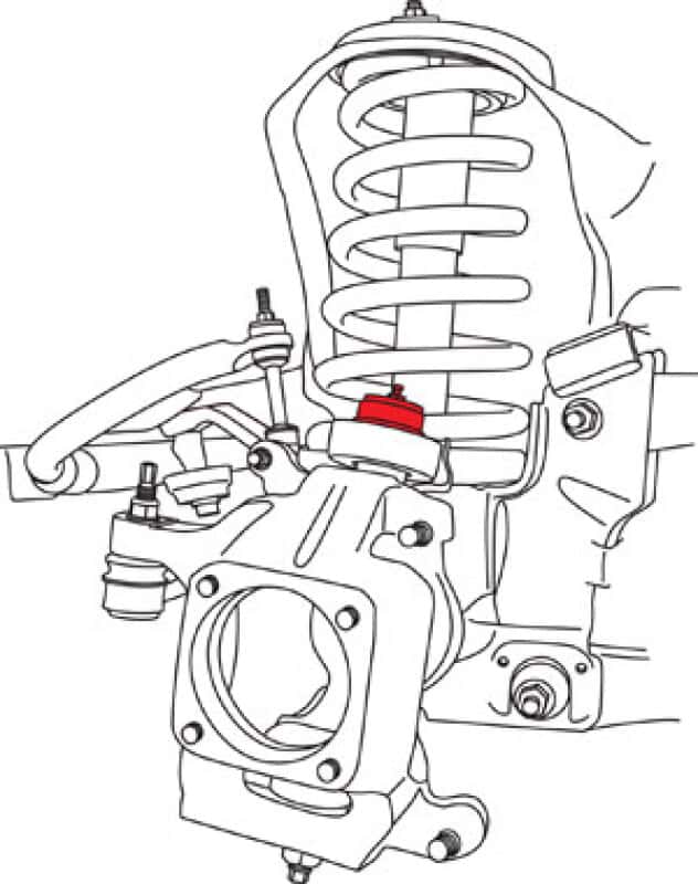 SPC Performance — SPC Performance OFFSET BALLJOINT (0 deg.)
PIN JOINT - view 3