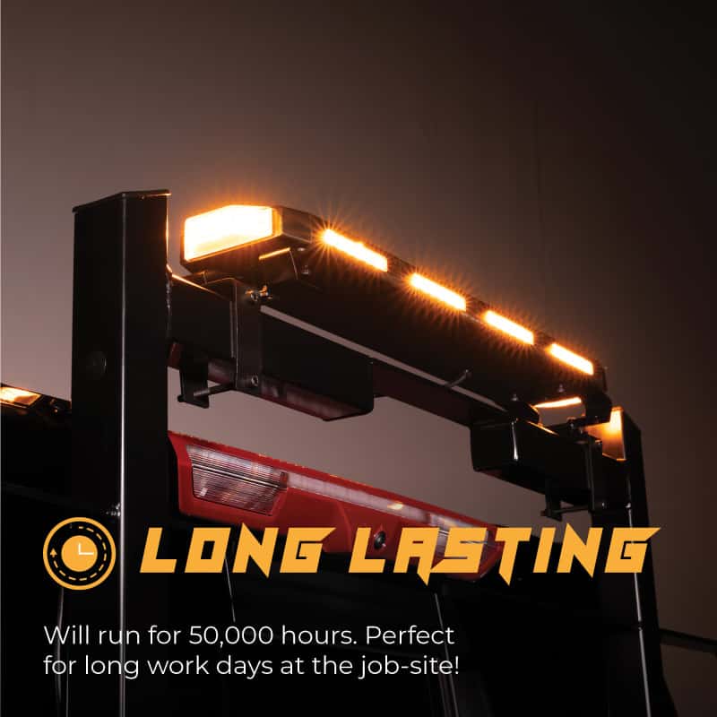 Putco — Putco 36In Universal 36In Tri Color Hornet Light (Amber/Blue/White) - LED Stealth Rooftop Strobe Bar - view 6