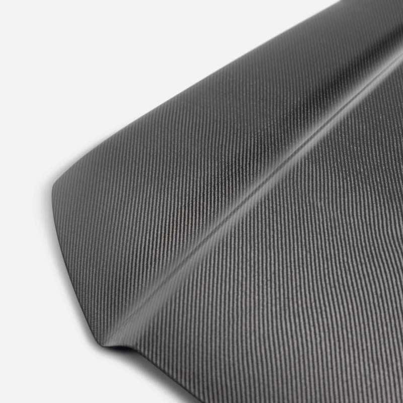 Seibon — Seibon 12-15 Toyota Tacoma TR-Style Carbon Fiber Hood - view 4