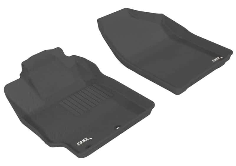 3D MAXpider — 3D MAXpider 2012-2015 Toyota Prius C Kagu 1st Row Floormat - Black
Floor Mat Set - view 1