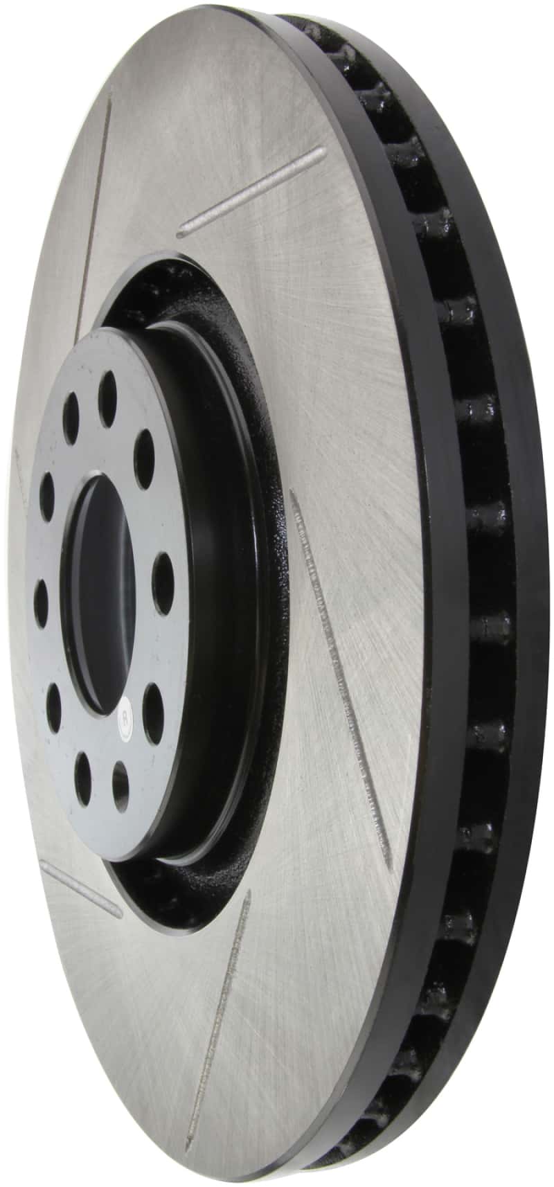Stoptech — StopTech Power Slot 01-06 Audi Allroad / 05-09 A4 / 6/99-04 A6 / 99-02 S4 Right Front Slotted Rotor
Sport Slotted Rotor
Disc Brake Rotor - view 4