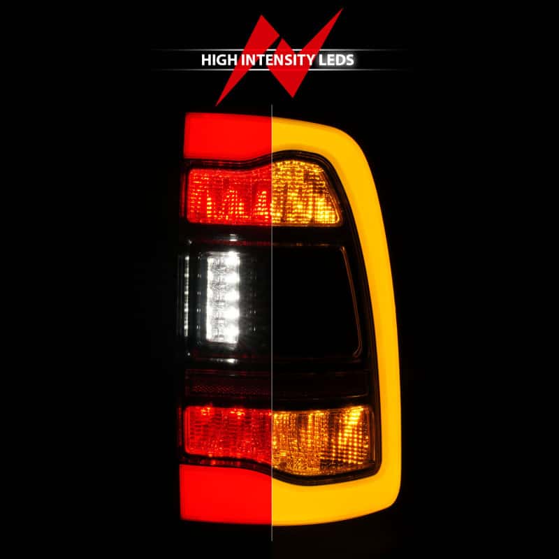 ANZO — ANZO 09-18 Dodge Ram 1500 Sequential LED Taillights Smoke Black w/Switchback Amber Signal
Tail Light Set
TailLightSet - view 12