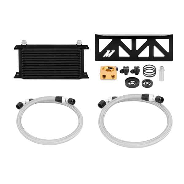 Mishimoto — Mishimoto 13+ Subaru BRZ/Scion FR-S Thermostatic Oil Cooler Kit - Black - view 3