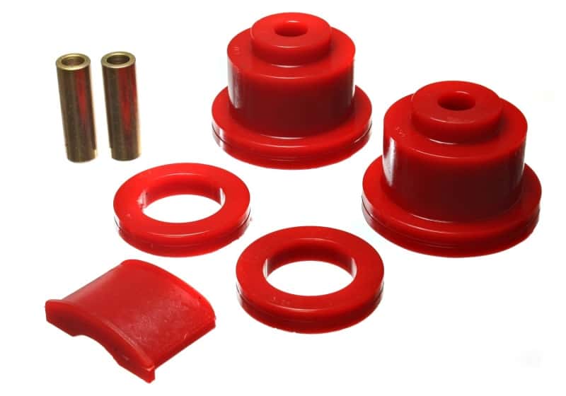Energy Suspension — Energy Suspension GTO Rear Subframe Race Perf - Red
SuspSbfrBshngKt - view 2