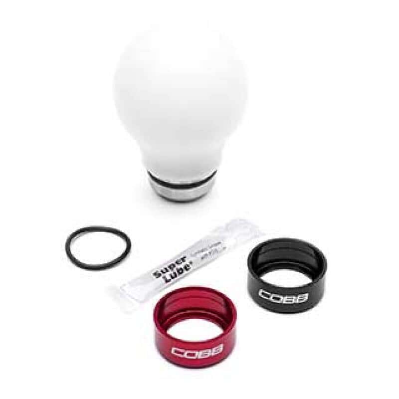 COBB — Cobb 2022+ Honda Civic Type R 6-Speed Short Weighted Cobb Knob - White - view 1