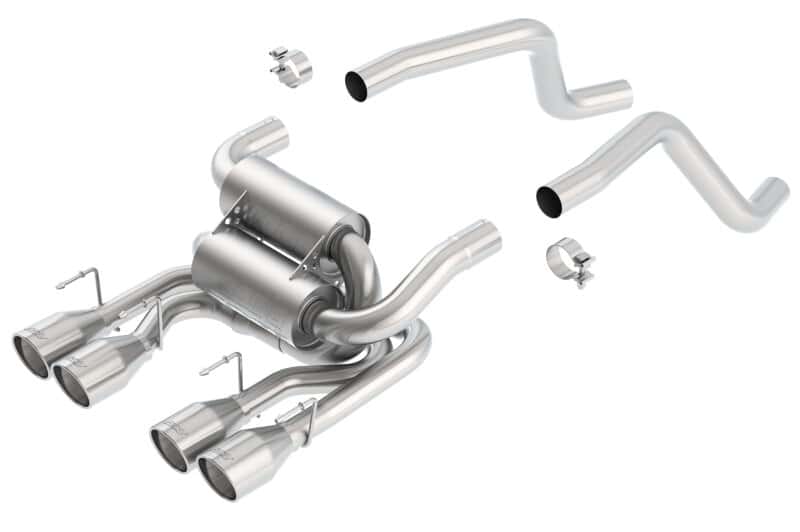 Borla — Borla 05-08 Corvette Convertible/Coupe 6.0L/6.2L 8cyl SS S-Type Exhaust (REAR SECTION ONLY)
Axle-Back System
ExhstSysKt - view 7