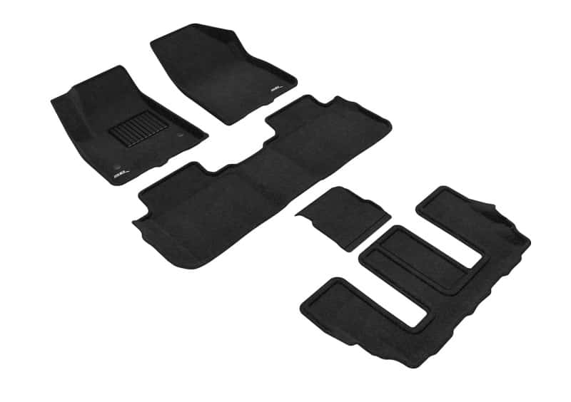 3D MAXpider — 3D MAXpider 17-23 GMC Acadia With Bucket 2Nd Row Elegant Black R1 R2
Floor Mat Set - view 1