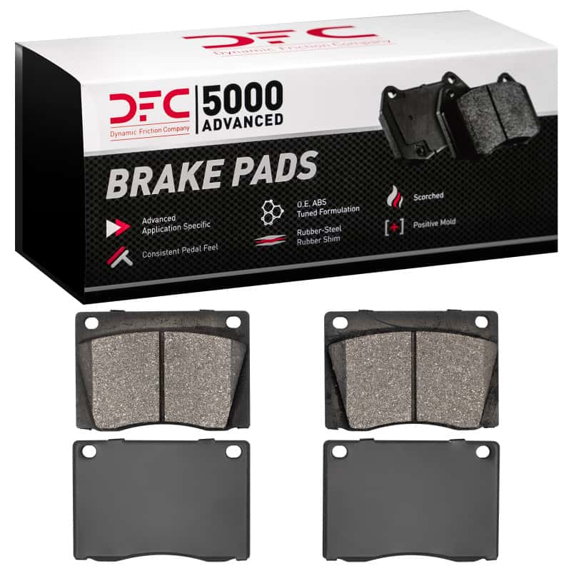 DFC — DFC 58-89 AC Cobra Front 5000 Advanced Low Metallic Brake Pads
DFC Brake Pad Set - view 4