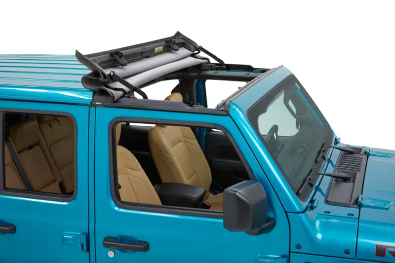 Bestop — Bestop 20-26 Jeep Gladiator / 18-26 Wrangler JL Sunrider For Hardtop (Black Diamond)
Sunrider - view 3