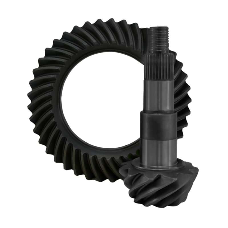 Yukon Gear & Axle — Yukon Gear High Performance Gear Set For GM 8.25in IFS Reverse Rotation in a 3.73 Ratio
Ring & Pinion Set 
Ring/Pinion Set - view 3
