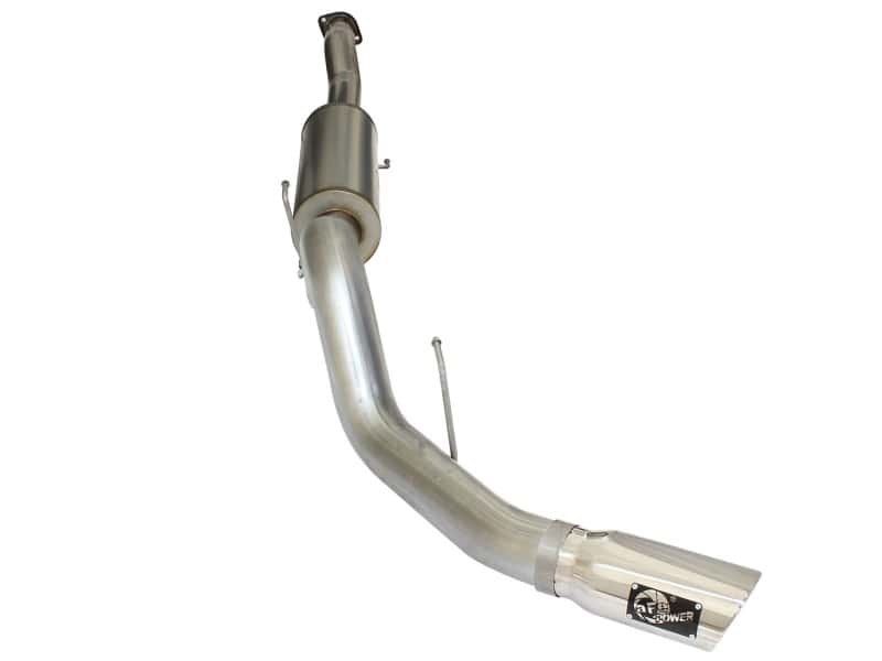 aFe — aFe MACHForce XP SS Exhaust 4in Cat-Back w/ Polish Tip 2015 Ford F-150 EcoBoost V6 2.7/3.5Ltt
Cat-Back Exhaust - view 2