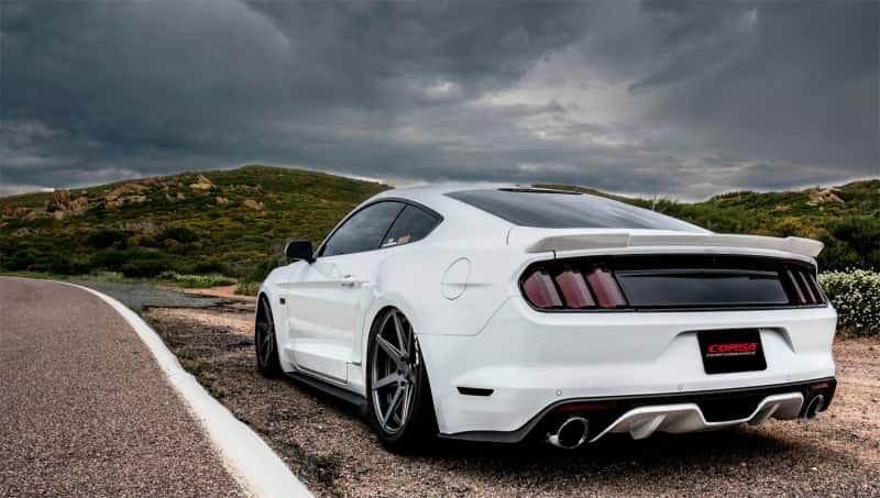 CORSA Performance — Corsa 2015-2017 Ford Mustang GT 5.0 3in Cat Back Exhaust Polish Dual Tips (Sport)
Exhaust - view 5