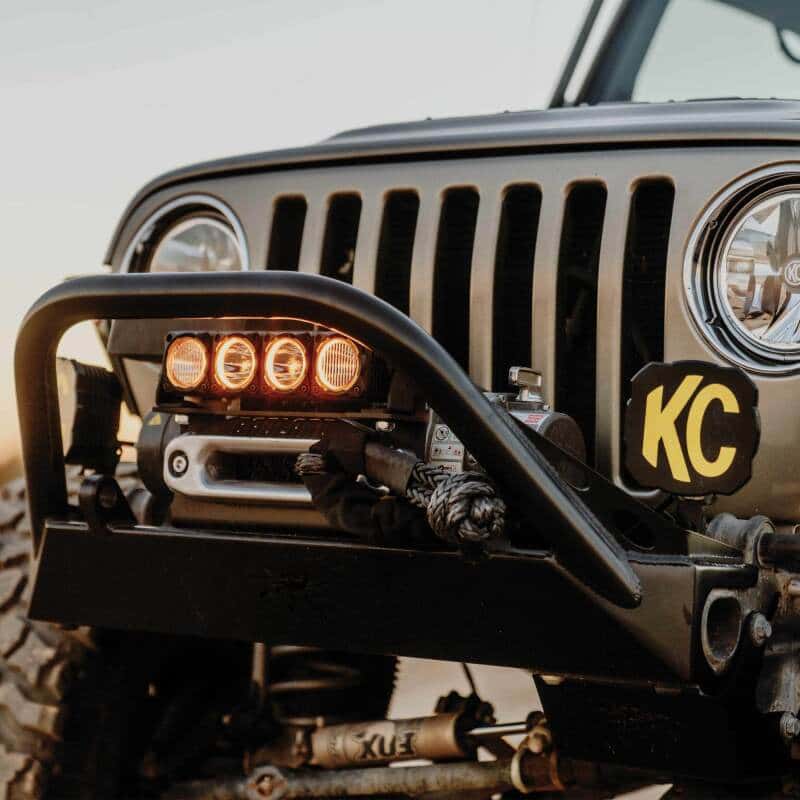 KC HiLiTES — KC HiLiTES Winch Fairlead Light Mount - view 6