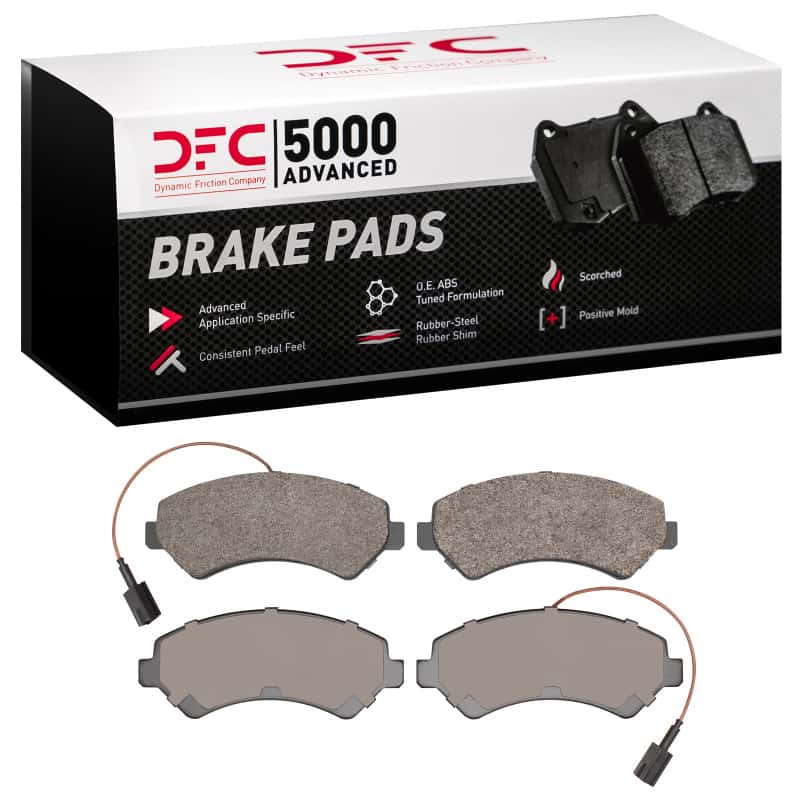 DFC — DFC 14-22 Ram ProMaster 3500 Front 5000 Advanced Semi Metallic Brake Pads
DFC Brake Pad Set - view 1