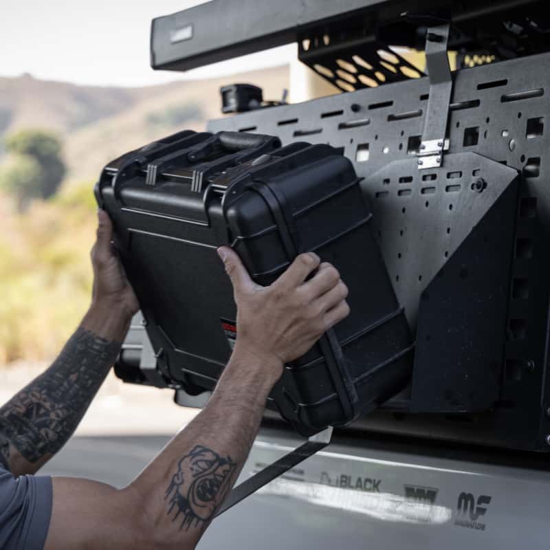 Go Rhino — Go Rhino XVenture Gear Hard Case Mount Medium 18in. (Mount ONLY for XRS/SRM Racks) - Tex. Blk
Hard Case Mount - view 8