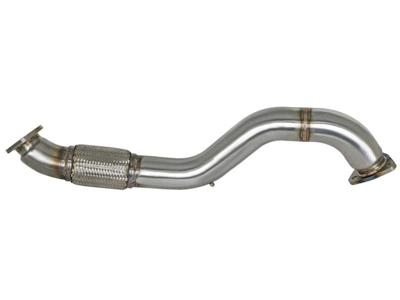 aFe — aFe Twisted Steel 3in Rear Down-Pipe/Mid Pipe 2017+ Honda Civic Type R I4 2.0L (t)
Takeda Mid-Pipe - view 2