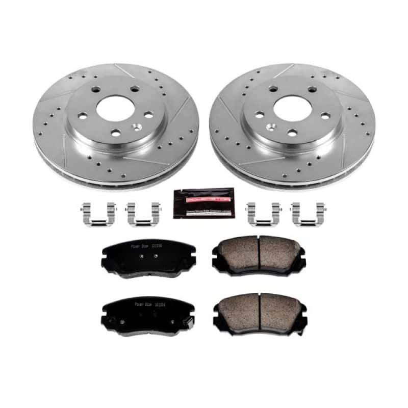 PowerStop — Power Stop 11-16 Buick LaCrosse Front Z23 Evolution Sport Brake Kit - view 1