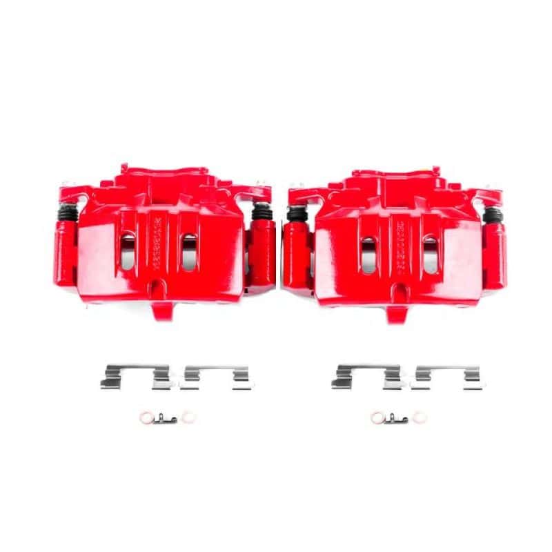 PowerStop — Power Stop 15-17 Ford Mustang Front Red Calipers w/Brackets - Pair
Caliper Set - view 1