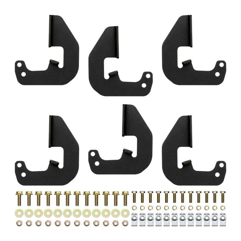 Westin — Westin 14-18 Chevrolet Silverado/GMC Sierra Crew Cab Outlaw Nerf Step Bars (Excl. Diesel) -Text. Blk
Nerf Drop Step Bars - view 10