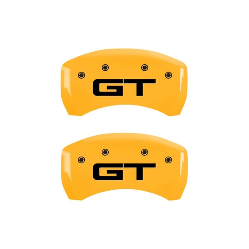 MGP — MGP Rear set 2 Caliper Covers Engraved Rear 2015/GT Yellow finish black ch
Caliper Covers - view 1