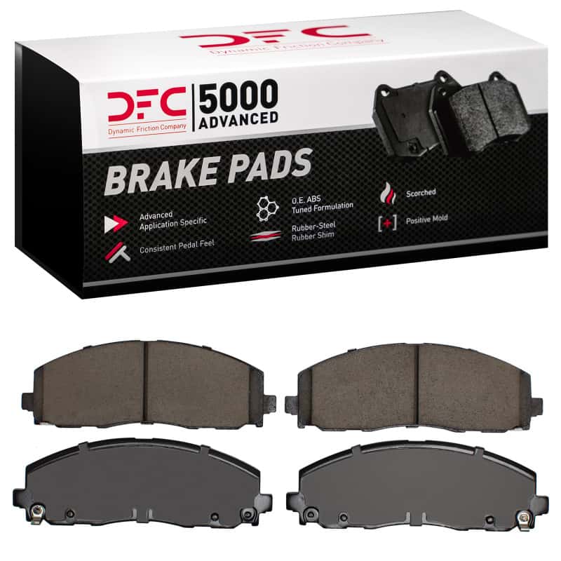 DFC — DFC 12-25 Chrysler Pacifica Front 5000 Advanced Ceramic Brake Pads
DFC Brake Pad Set - view 1