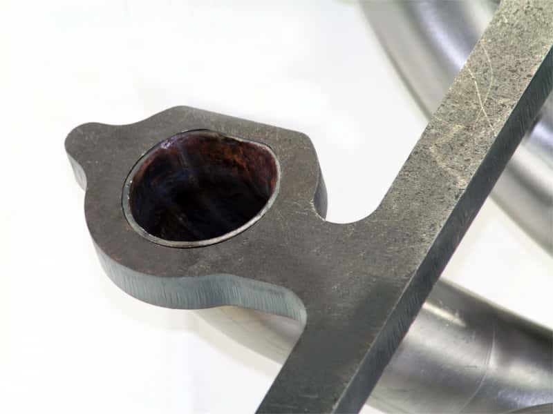 aFe — aFe Twisted Steel Header SS-409 HDR Jeep Wrangler YJ 91-99 I6-4.0L
ExhstHdr - view 6