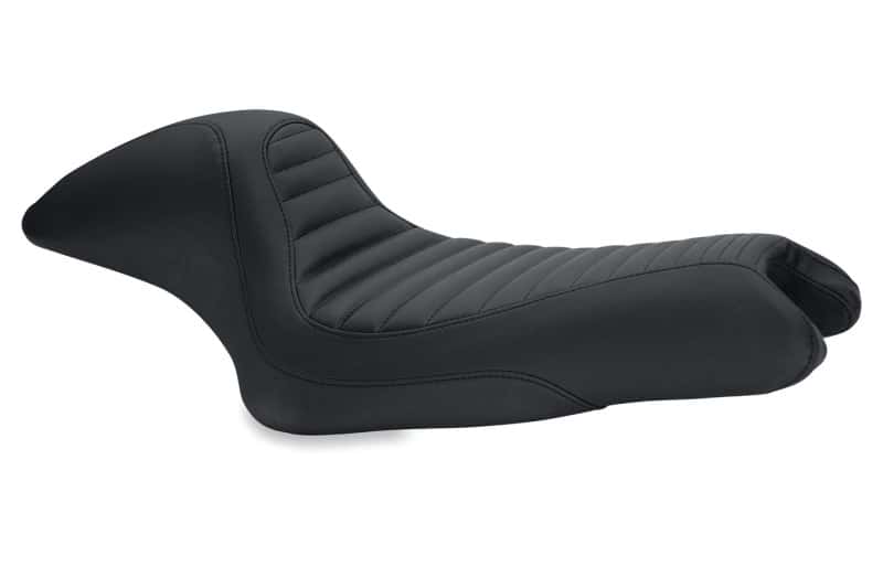 Mustang Motorcycle — Mustang 04-21 Harley Sportster Cafe Solo Seat - Black - view 1