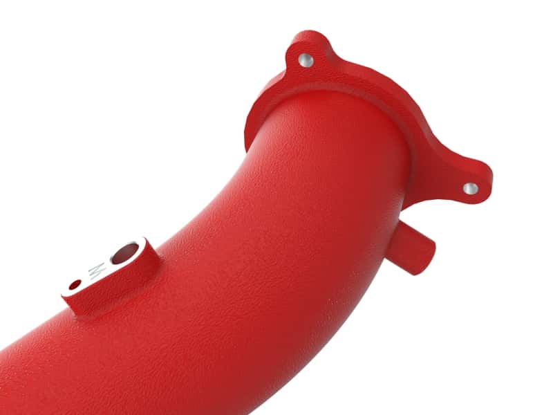 aFe — aFe BladeRunner Red 2-3/4in Aluminum Charge Pipe 2021 Toyota Supra GR (A90) I4-2.0L (t) B48
Hot Charge Pipe - view 5