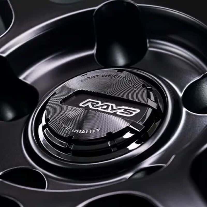 Gram Lights — Gram Lights 57NR LIMITED II 18x8.5 +38 5-120 Semigloss Black Wheel w/ Black Cap/Stickers/Air Valve - view 2