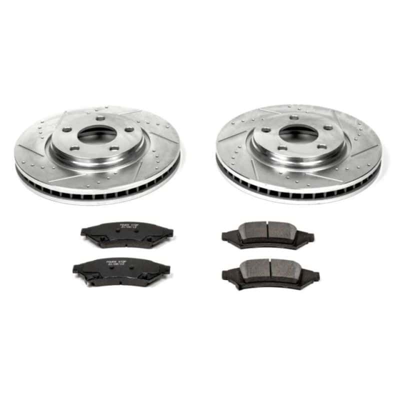PowerStop — Power Stop 2004 Pontiac Grand Prix Front Z23 Evolution Sport Brake Kit - view 1