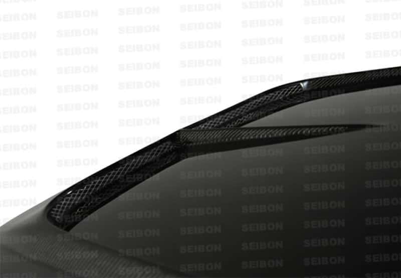 Seibon — Seibon 97-98 Nissan Skyline TT-Style Carbon Fiber Hood - view 3