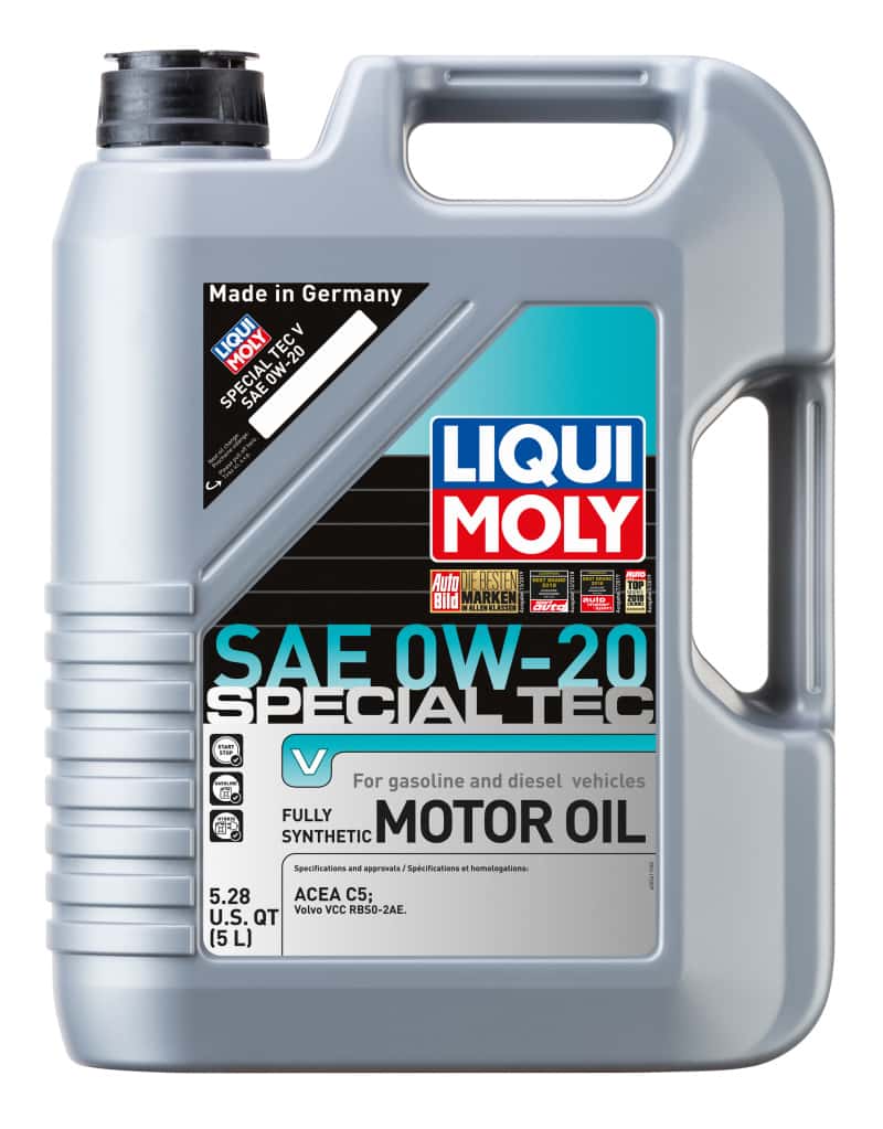 LIQUI MOLY — LIQUI MOLY 5L Special Tec V Motor Oil SAE 0W20 - view 1